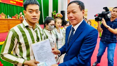 Trại giam Xuân Lộc có 69 phạm nhân được đặc xá