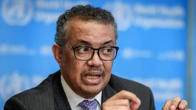 Tổng Giám đốc WHO Tedros Adhanom Ghebreyesus tuyên bố WHO không che giấu bất kỳ thông tin gì về đại dịch COVID-19. Ảnh: AFP