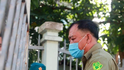 Chợ Tân An ở Cần Thơ trước giờ phong tỏa để phòng dịch 