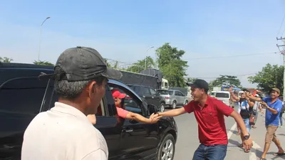 Chùm ảnh: 1 số người vỗ tay khi BOT Cai Lậy 'thất thủ' 