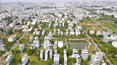 Khu nhà ở Thiên Lý, TP Thủ Đức, một trong những dự án được TP.HCM họp tìm giải pháp gỡ vướng thời gian gần đây. Ảnh: BẢO PHƯƠNG