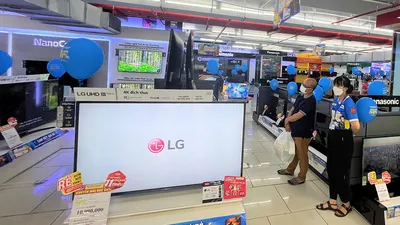 LG là một trong những tập đoàn lớn của Hàn Quốc có xu hướng mở rộng sản xuất ở Việt Nam. Ảnh: TÚ UYÊN