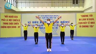 Clip: Những bài tập dễ thương chống dịch COVID-19