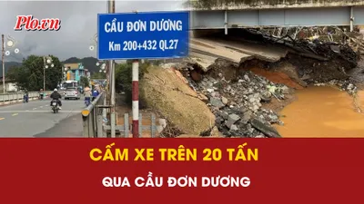 Đơn Dương, sạt lở, cấm xe