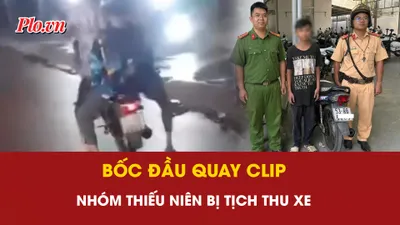 bốc đầu, quay clip, mạng xã hội