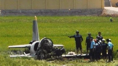 Máy bay quân sự rơi ở Phú Yên, một chiến sĩ hi sinh