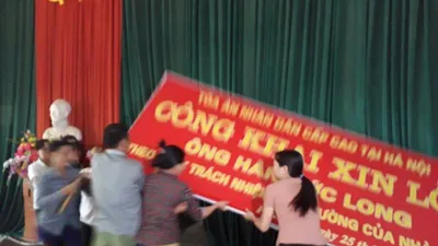 Người nhà nạn nhân phản đối xin lỗi ông Hàn Đức Long