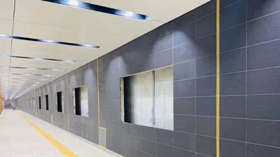 Metro 1: Tầng B1 ga Nhà hát TP đã hoàn thiện cơ bản