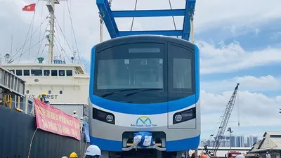 2 ngày nữa đoàn tàu metro số 1 về TP.HCM
