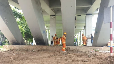 TP.HCM: Tiếp tục theo dõi cầu vượt Nguyễn Hữu Cảnh