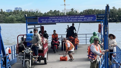 Phà Bình Quới, Thanh Đa đã hoạt động trở lại