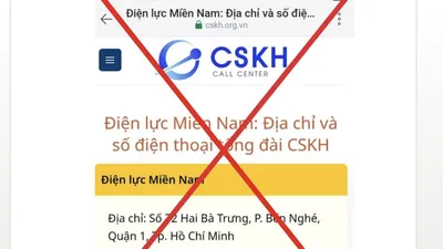 Xuất hiện thêm trang web giả mạo ngành điện, EVNSPC thông báo khẩn