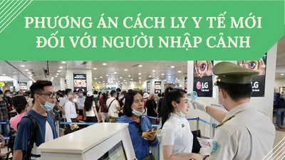 Infographic: Sắp thí điểm phương án cách ly mới với người nhập cảnh
