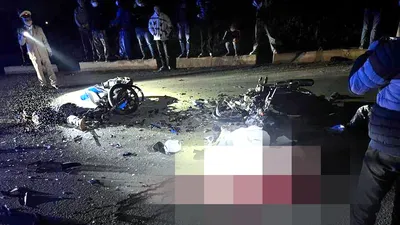 2 xe máy đối đầu, 3 thanh niên tử vong, 2 người trọng thương