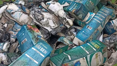 Chủ kênh Tiktok Gia Đình Hải Sen bị bắt: Nhiều sản phẩm bị đốt, bỏ bên đường