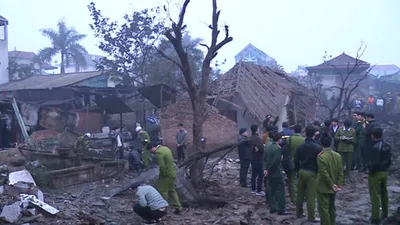 Camera ghi lại vụ nổ kinh hoàng ở Bắc Ninh