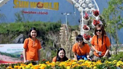 Lạc lối vào xứ hoa Sun World Fansipan Legend