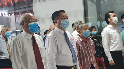 Trưởng ban Tuyên giáo Trung ương bỏ phiếu tại quận Tân Bình