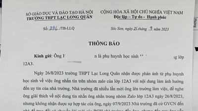 Hiệu trưởng có được 'từ chối công tác giáo dục' với học sinh khi phụ huynh không hợp tác?