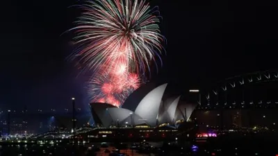 Clip màn bắn pháo hoa đón giao thừa sớm tại cảng Sydney