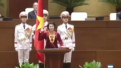 Video: Chủ tịch Quốc hội Nguyễn Thị Kim Ngân tuyên thệ nhậm chức