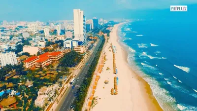 Toàn cảnh TP Đà Nẵng nhìn từ trên cao quay bằng flycam
