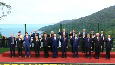 Các lãnh đạo APEC chụp ảnh kỷ niệm
