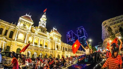 CĐV bùng nổ sau chiến thắng của U23 Việt Nam