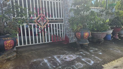 Công an truy tìm nhóm người tạt sơn 5 lần vào nhà dân đòi nợ