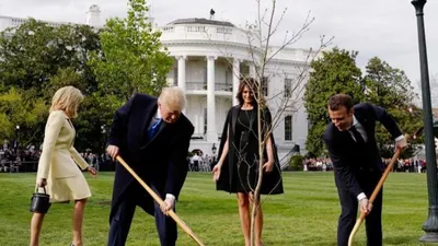 Ông Macron mang sứ mệnh châu Âu đến Mỹ