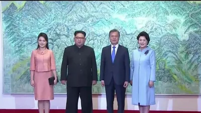 Dự xong tiệc buổi tối, ông Kim trở về Triều Tiên