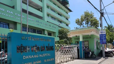 BV Đà Nẵng, nơi ông D. đang điều trị. Ảnh: Tấn Việt 