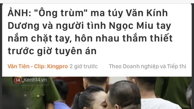 Tranh luận về hình ảnh hotgirl Ngọc Miu hôn người tình tại toà