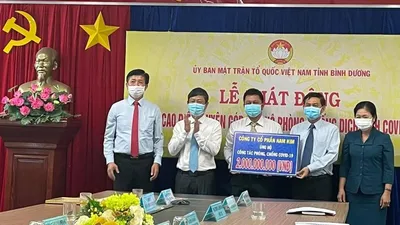 Bình Dương tiếp nhận gần 32 tỉ để chống dịch COVID-19