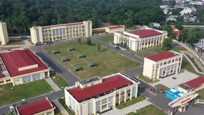 Bệnh viện dã chiến 5B ở Bình Dương đi vào hoạt động