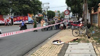 Bình Dương: 1 bảo vệ tử vong bất thường giữa đường