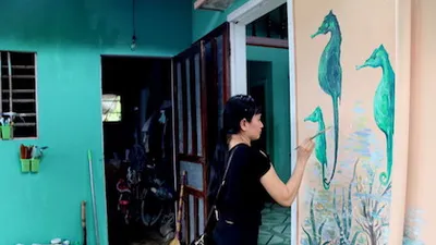 11 tỉ trang trí tranh gốm cho bờ biển Đà Nẵng 