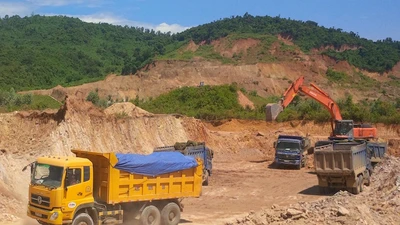 Siết chặt việc vận chuyển đất đá tại trường bắn 327