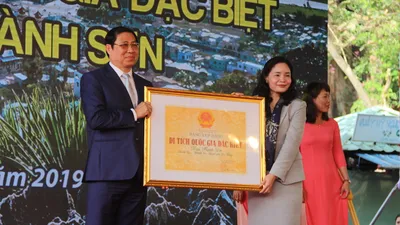 Danh thắng Ngũ Hành Sơn đón bằng Di tích quốc gia đặc biệt