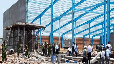 Đề nghị truy tố 4 bị can vụ sập tường làm 7 người chết