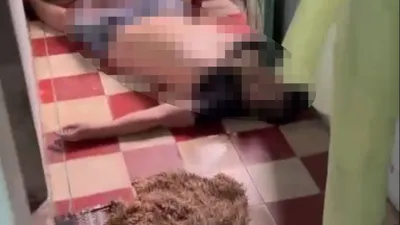 Hiện trường phát hiện thi thể thanh niên. Ảnh: HD