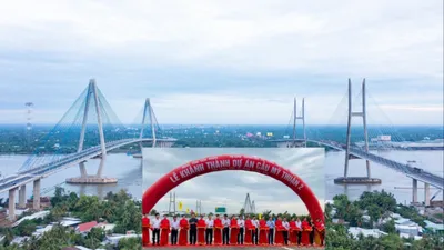 Cầu Mỹ Thuận 2 chính thức được khánh thành