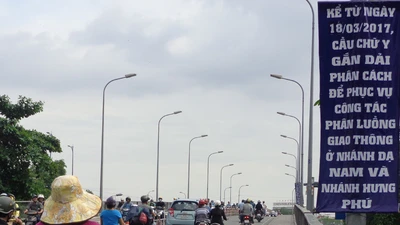 Phân luồng, đẩy kẹt xe từ trên mặt xuống chân cầu chữ Y