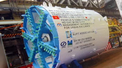 Xây metro: Hai hầm "khủng" chạy dưới hàng chục cao ốc