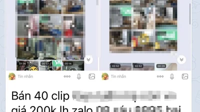 Nhộn nhạo 'chợ' clip 'nóng' trong các nhóm kín