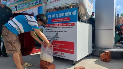 'ATM gạo tình nghĩa quân- dân' giúp đỡ người dân Bà Rịa- Vũng Tàu