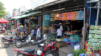 50 kiốt, 3 cây xăng cạnh sân bay trước ngày giải tỏa