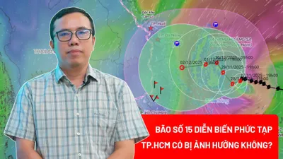 Bão số 15 diễn biến khó lường, liệu có ảnh hưởng đến TP.HCM và Nam Bộ?