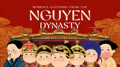 Chàng trai minh họa cổ phục Việt thời Nguyễn bằng nét vẽ chibi