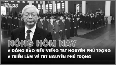 Nóng hôm nay: Đồng bào cả nước đến viếng Tổng Bí thư Nguyễn Phú Trọng